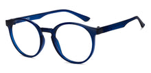 Load image into Gallery viewer, Blue Round Full Rim Unisex Eyeglasses by Lenskart Blu-151037