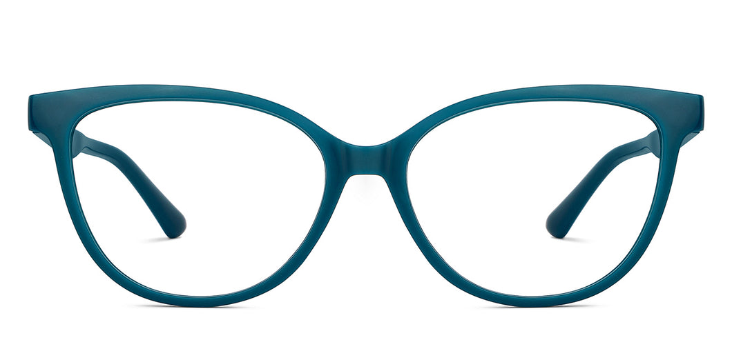 Blue Cat Eye Full Rim Unisex Eyeglasses by Lenskart Blu-152162