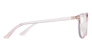 Transparent Cat Eye Full Rim Women Eyeglasses by Lenskart Blu-204467