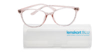 Load image into Gallery viewer, Transparent Cat Eye Full Rim Women Eyeglasses by Lenskart Blu-204467