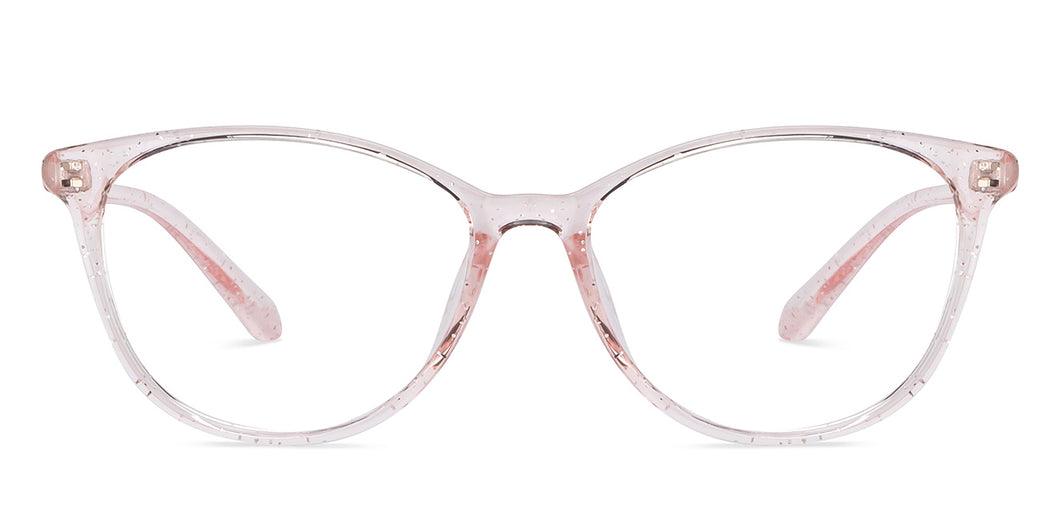 Transparent Cat Eye Full Rim Women Eyeglasses by Lenskart Blu-204467