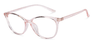 Transparent Cat Eye Full Rim Women Eyeglasses by Lenskart Blu-204467