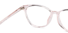 Load image into Gallery viewer, Transparent Cat Eye Full Rim Women Eyeglasses by Lenskart Blu-204467