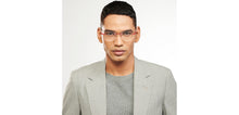 Load image into Gallery viewer, Maroon Rectangle Rimless Unisex Eyeglasses by Vincent Chase-200805
