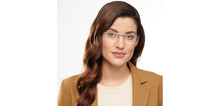 Load image into Gallery viewer, Purple Rectangle Rimless Women Eyeglasses by Vincent Chase-200810