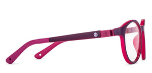 Purple Round Full Rim Kids Eyeglasses by Hooper Computer Glasses-152416