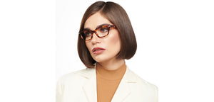 Tortoise Rectangle Full Rim Unisex Eyeglasses by Vincent Chase Computer Glasses-207233