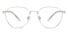Load image into Gallery viewer, White Round Full Rim Unisex Eyeglasses by John Jacobs Computer Glasses-144403