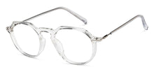 Load image into Gallery viewer, Transparent Round Full Rim Unisex Eyeglasses by Lenskart Blu-200276