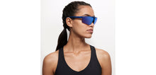 Load image into Gallery viewer, Blue Wayfarer Full Rim Unisex Sunglasses by Lenskart Boost-206492