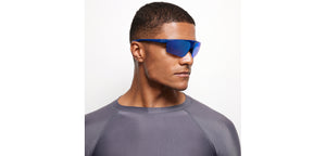 Blue Wayfarer Full Rim Unisex Sunglasses by Lenskart Boost-206492