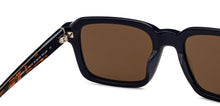 Load image into Gallery viewer, Blue Square Full Rim Unisex Sunglasses by John Jacobs-208142