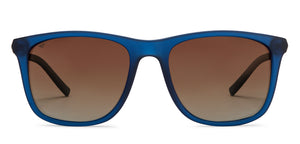 Blue Wayfarer Full Rim Unisex Sunglasses by Vincent Chase Polarized-204834
