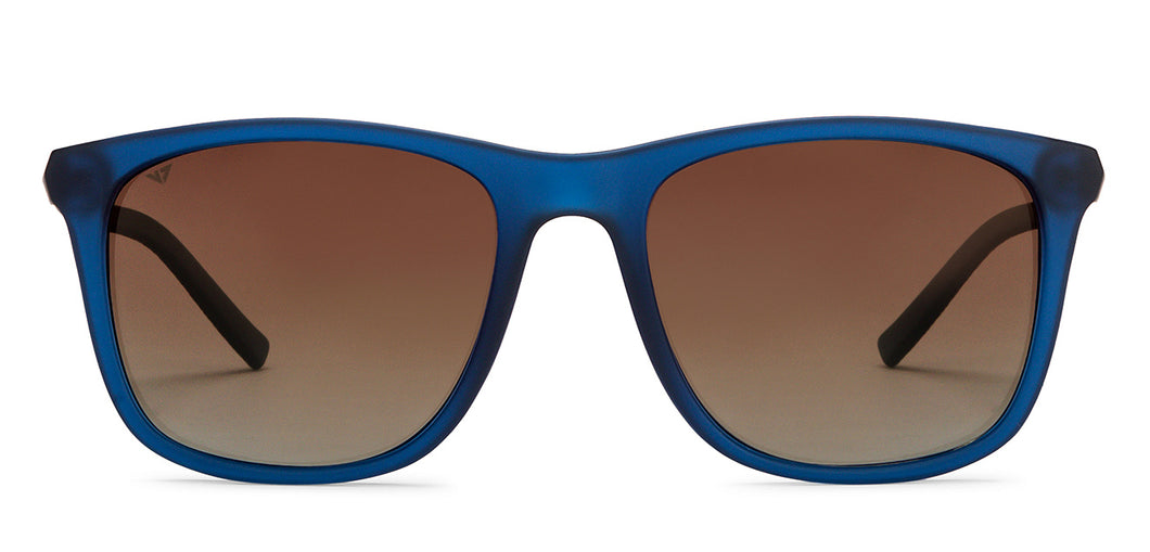 Blue Wayfarer Full Rim Unisex Sunglasses by Vincent Chase Polarized-204834
