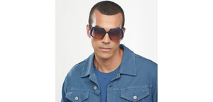 Blue Wayfarer Full Rim Women Sunglasses by Vincent Chase-204196