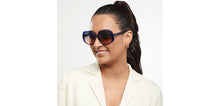 Load image into Gallery viewer, Blue Wayfarer Full Rim Women Sunglasses by Vincent Chase-204196