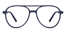 Load image into Gallery viewer, Blue Aviator Full Rim Unisex Eyeglasses by John Jacobs-150883