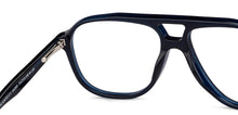 Load image into Gallery viewer, Blue Aviator Full Rim Unisex Eyeglasses by Vincent Chase Computer Glasses-204976