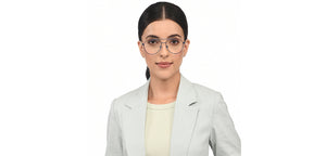 Blue Aviator Full Rim Unisex Eyeglasses by Vincent Chase-210630