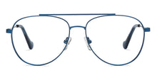 Load image into Gallery viewer, Blue Aviator Full Rim Unisex Eyeglasses by Vincent Chase-210630