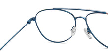 Load image into Gallery viewer, Blue Aviator Full Rim Unisex Eyeglasses by Vincent Chase-210630