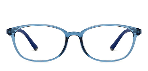 Blue Cat Eye Full Rim Women Eyeglasses by Lenskart Air-200538