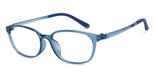 Load image into Gallery viewer, Blue Cat Eye Full Rim Women Eyeglasses by Lenskart Air-200538