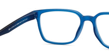 Load image into Gallery viewer, Blue Rectangle Full Rim Unisex Eyeglasses by Lenskart Air-210623