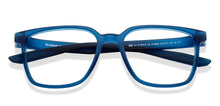Load image into Gallery viewer, Blue Rectangle Full Rim Unisex Eyeglasses by Lenskart Air-210623