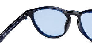 Blue Round Full Rim Unisex Sunglasses by Vincent Chase Polarized-205565