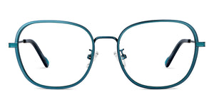 Blue Round Full Rim Men Eyeglasses by Vincent Chase-153062