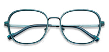 Load image into Gallery viewer, Blue Round Full Rim Men Eyeglasses by Vincent Chase-153062