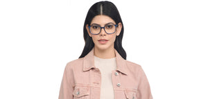 Blue Square Full Rim Unisex Eyeglasses by Lenskart STUDIO-207693