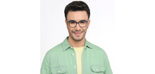 Load image into Gallery viewer, Blue Square Full Rim Unisex Eyeglasses by Lenskart STUDIO-207693