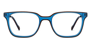 Blue Square Full Rim Unisex Eyeglasses by Lenskart STUDIO-207693