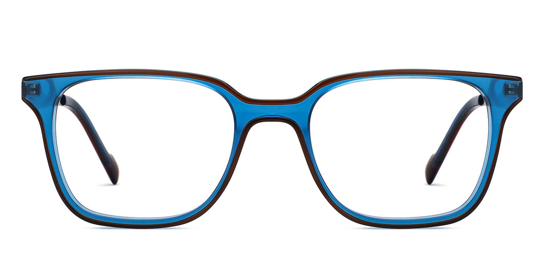 Blue Square Full Rim Unisex Eyeglasses by Lenskart STUDIO-207693