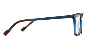 Blue Square Full Rim Unisex Eyeglasses by Lenskart STUDIO-207693