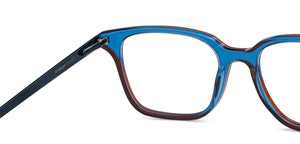 Blue Square Full Rim Unisex Eyeglasses by Lenskart STUDIO-207693