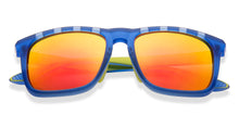 Load image into Gallery viewer, Blue Wayfarer Full Rim Unisex Sunglasses by Vincent Chase-211484