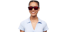 Load image into Gallery viewer, Blue Wayfarer Full Rim Unisex Sunglasses by Vincent Chase-211492