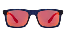 Load image into Gallery viewer, Blue Wayfarer Full Rim Unisex Sunglasses by Vincent Chase-211492