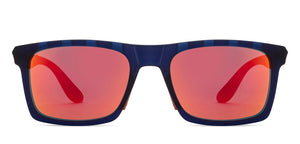 Blue Wayfarer Full Rim Unisex Sunglasses by Vincent Chase-211492