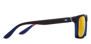 Blue Wayfarer Full Rim Unisex Sunglasses by Vincent Chase-211492