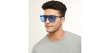 Load image into Gallery viewer, Blue Wayfarer Full Rim Unisex Sunglasses by Vincent Chase-200462