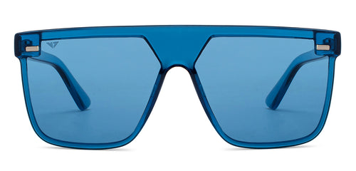 Blue Wayfarer Full Rim Unisex Sunglasses by Vincent Chase-200462