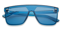 Load image into Gallery viewer, Blue Wayfarer Full Rim Unisex Sunglasses by Vincent Chase-200462