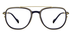 Blue Square Full Rim Unisex Eyeglasses by Lenskart STUDIO-205391
