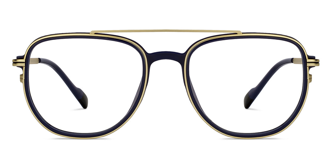 Blue Square Full Rim Unisex Eyeglasses by Lenskart STUDIO-205391