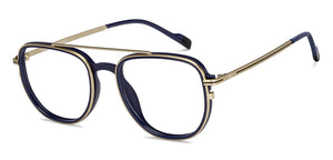 Blue Square Full Rim Unisex Eyeglasses by Lenskart STUDIO-205391