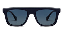 Load image into Gallery viewer, Blue Square Full Rim Unisex Sunglasses by John Jacobs-208148